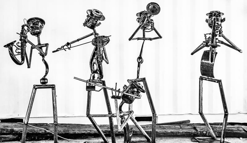 Upcycled Sculptures